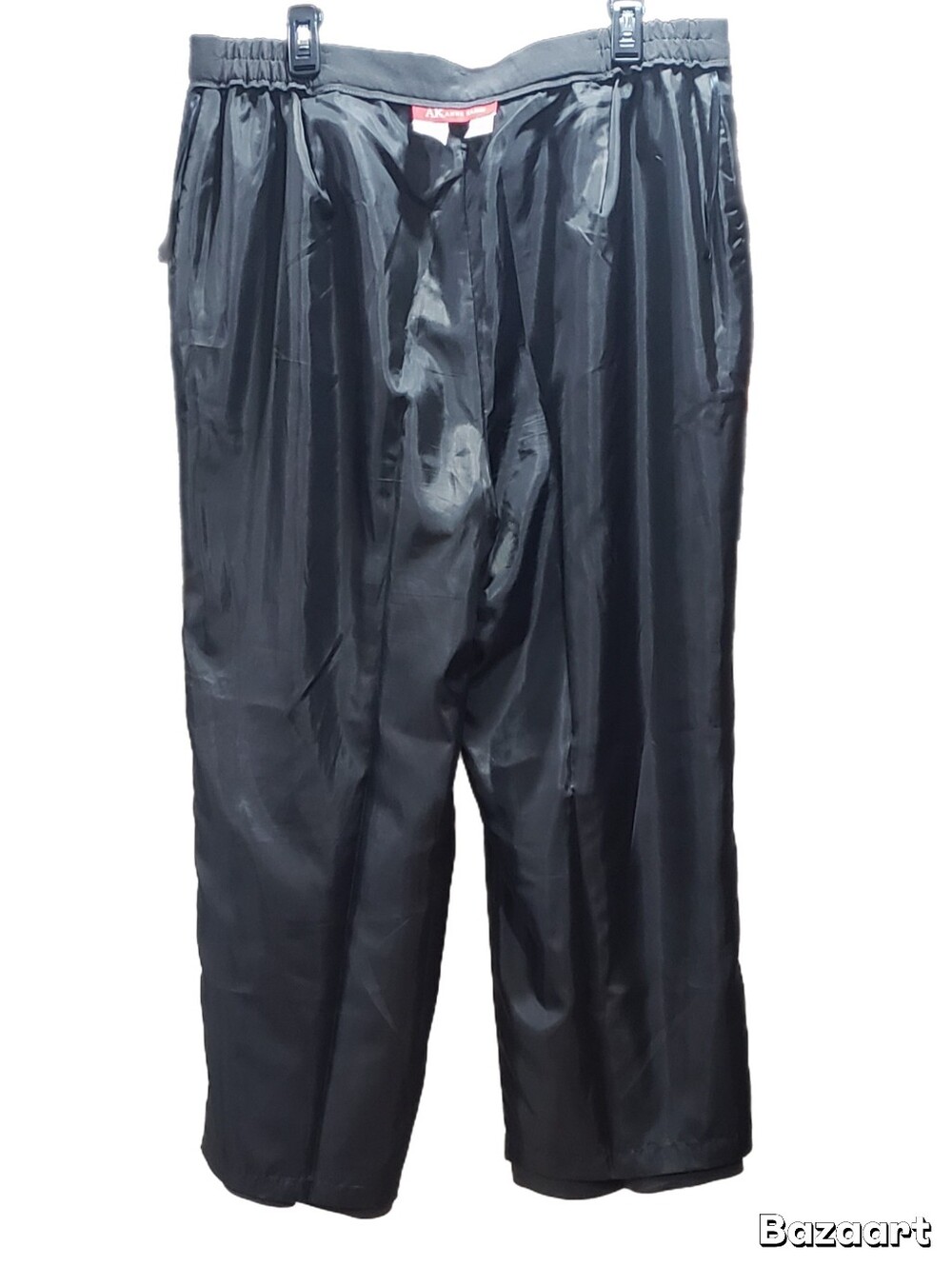 AK Anne Klein Fully Lined Women's Dark Gray Trousers, 18W - Picture 11 of 16